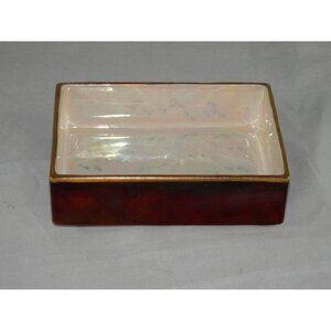 Vintage Carlton Ware Rouge Royale Cigarette Box Base only NO LID